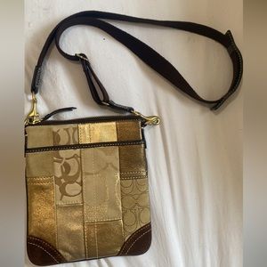 Vintage coach crossbody